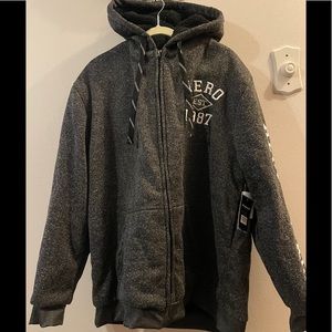 Aeropostale black marbled hoodie size 4xl